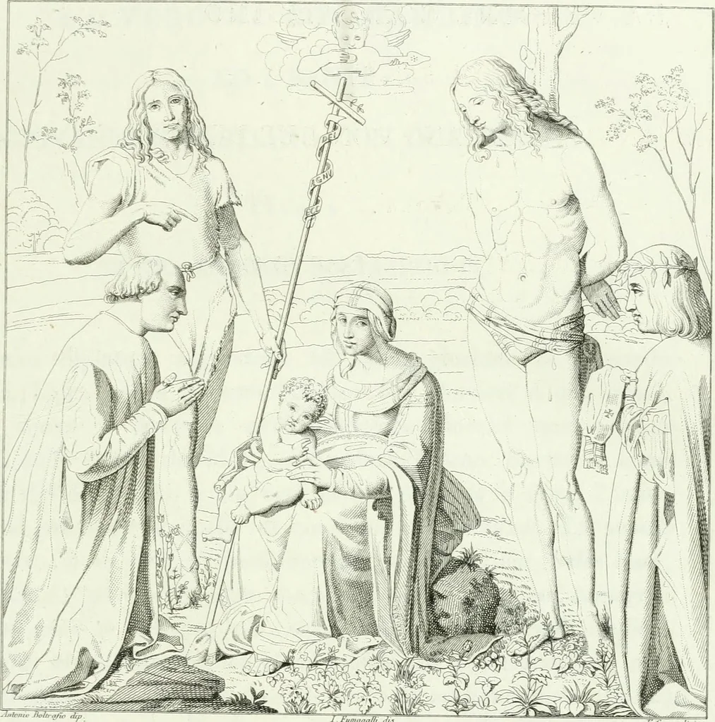 An illustration from Pinacoteca del Palazzo reale delle scienze e delle arti di Milano, 1812, leaf 50
