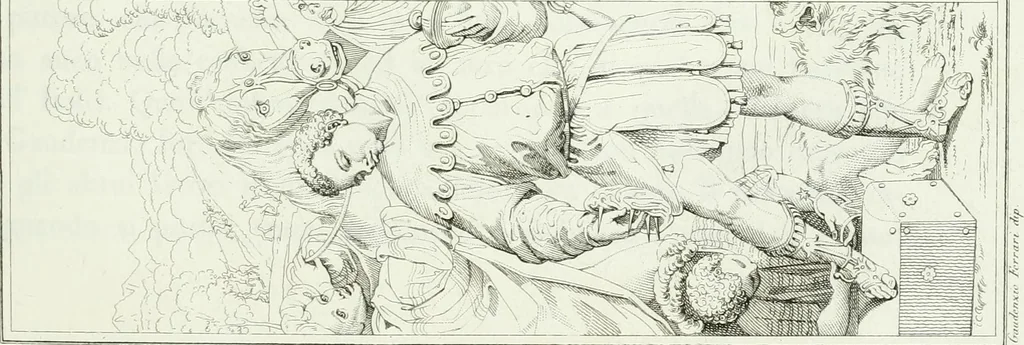An illustration from Pinacoteca del Palazzo reale delle scienze e delle arti di Milano, 1812, leaf 66