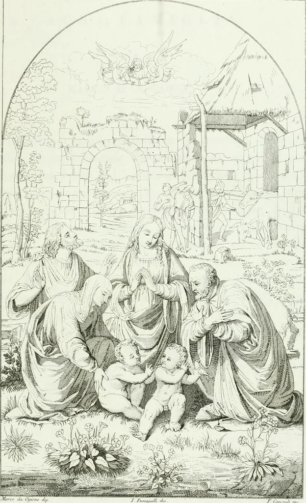 An illustration from Pinacoteca del Palazzo reale delle scienze e delle arti di Milano, 1812, leaf 70