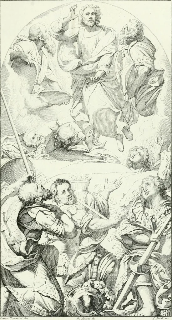 An illustration from Pinacoteca del Palazzo reale delle scienze e delle arti di Milano, 1812, leaf 98