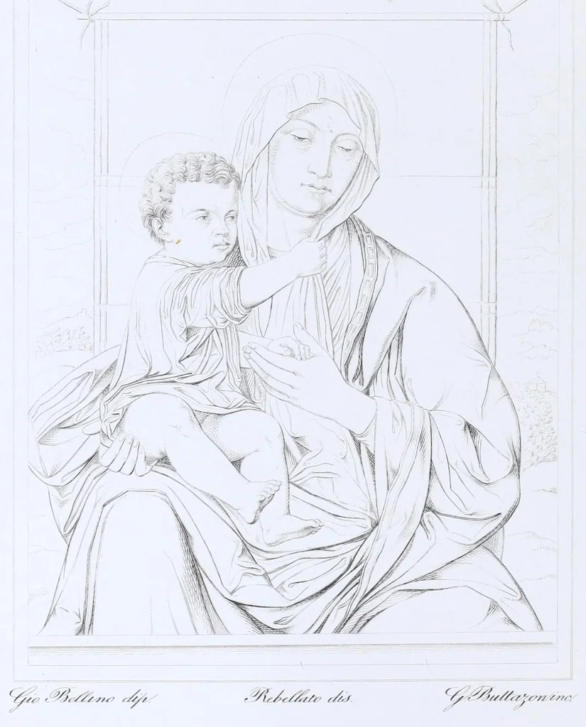An illustration from Pinacoteca veneta, ossia, Raccolta dei migliori dipinti delle chiese di Venezia, 1858, leaf 58