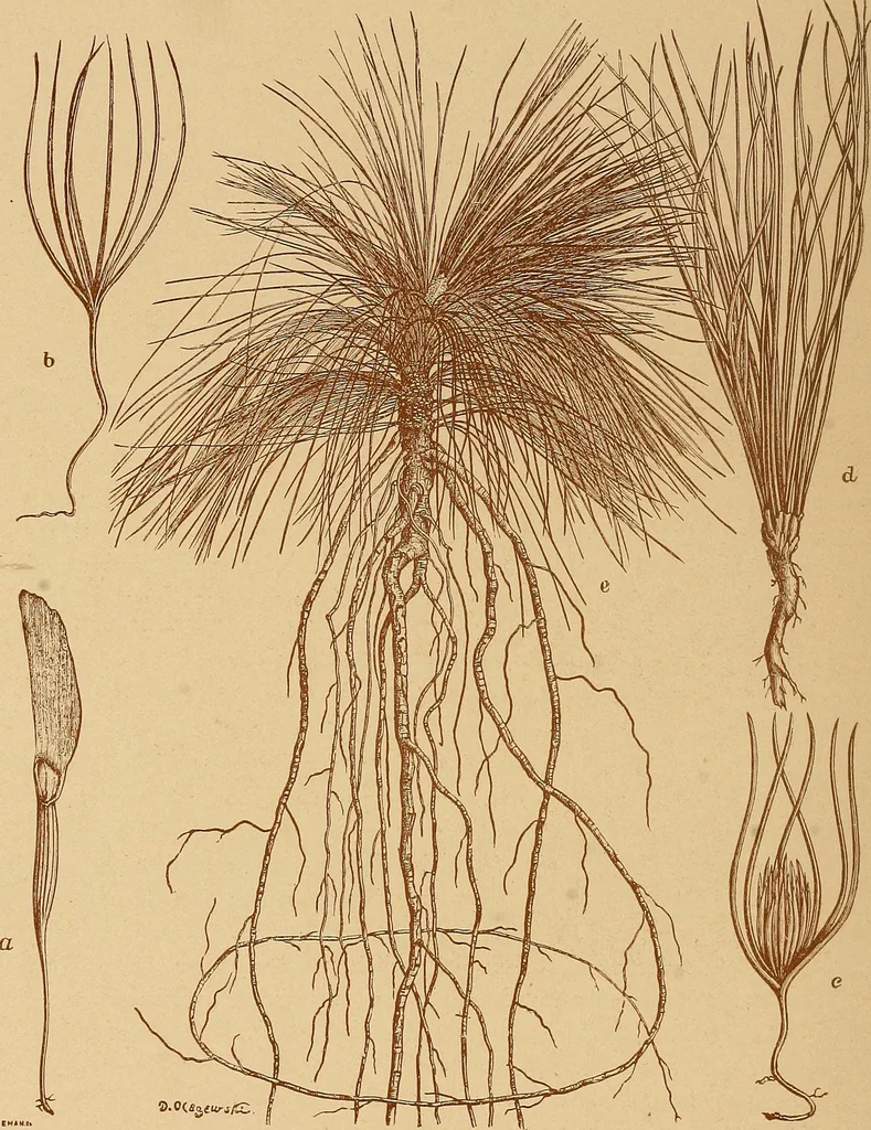 An illustration from The pine-needle basket book, 1911, leaf 15