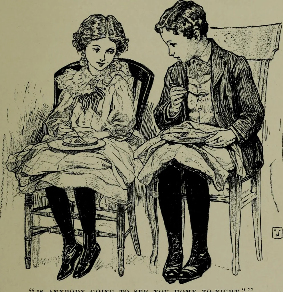 An illustration from Pinkey Perkins, just a boy, 1905, leaf 106