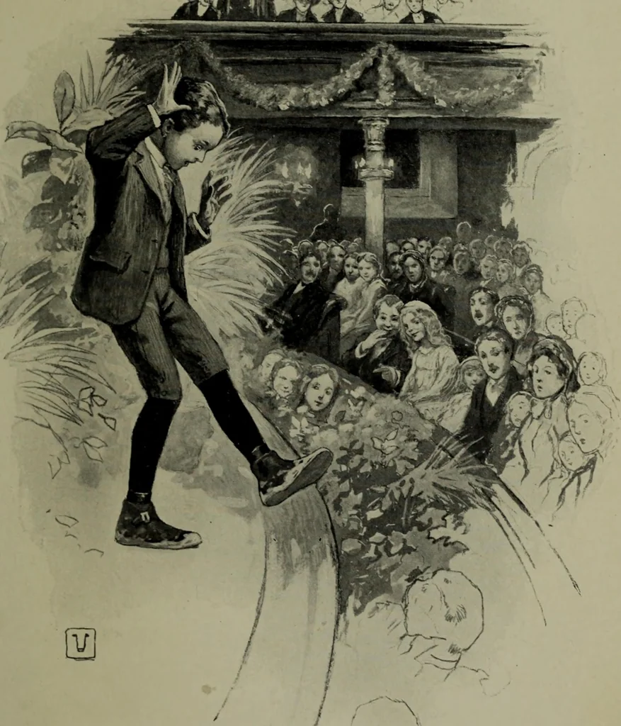 An illustration from Pinkey Perkins, just a boy, 1905, leaf 148