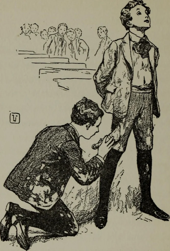 An illustration from Pinkey Perkins, just a boy, 1905, leaf 169