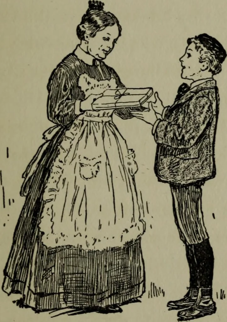 An illustration from Pinkey Perkins, just a boy, 1905, leaf 44