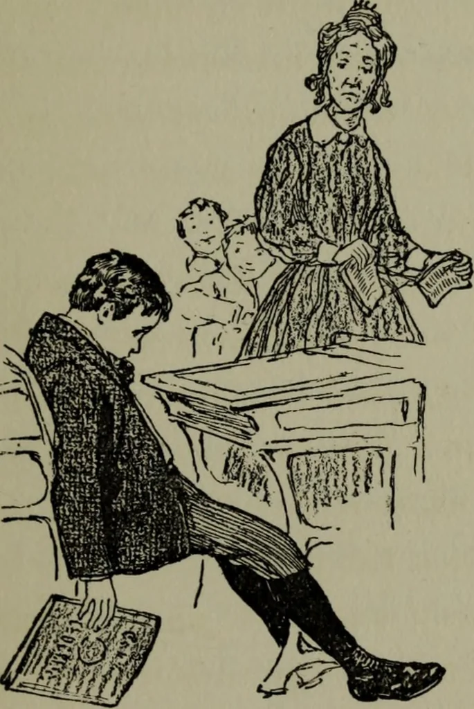An illustration from Pinkey Perkins, just a boy, 1905, leaf 58