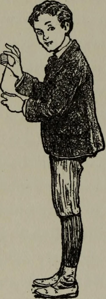 An illustration from Pinkey Perkins, just a boy, 1905, leaf 91
