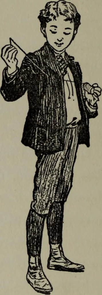 An illustration from Pinkey Perkins, just a boy, 1905, leaf 91