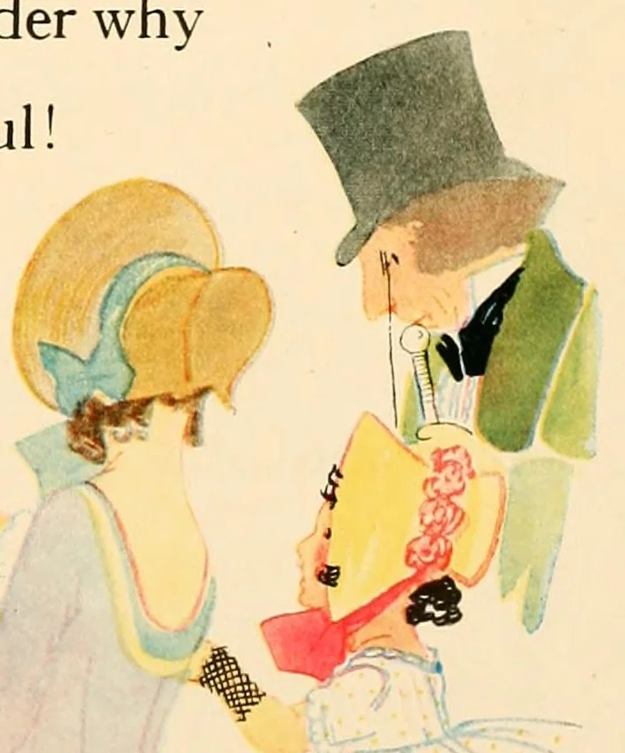 An illustration from Pinky Pup and The empty elephant, 1928, leaf 17