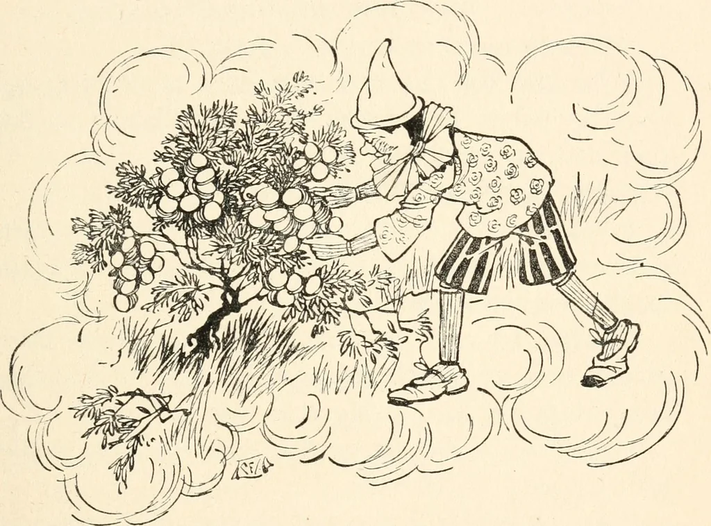 An illustration from Pinocchio : the tale of a puppet, 1911, leaf 100