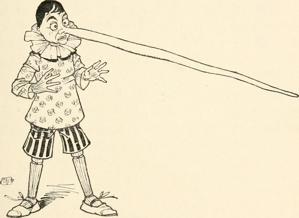 An illustration from Pinocchio : the tale of a puppet, 1911, leaf 130