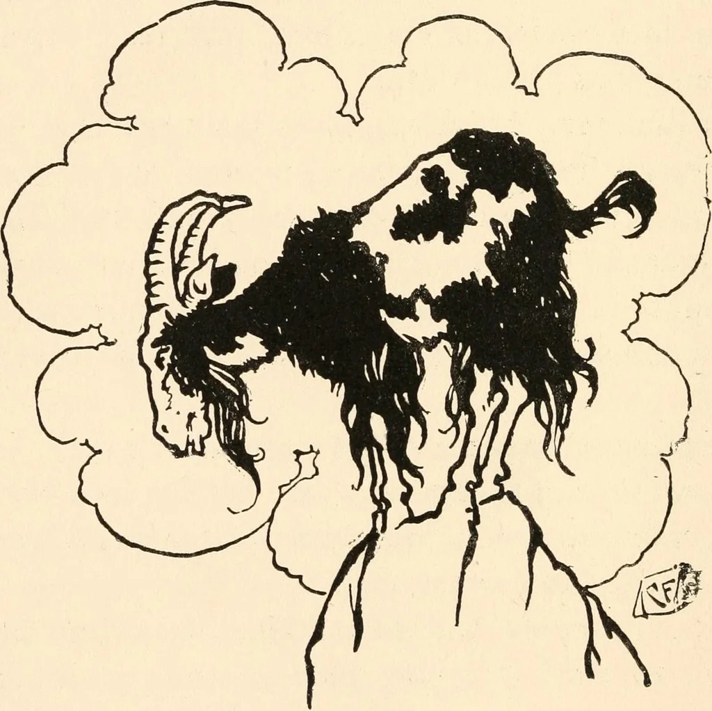 An illustration from Pinocchio : the tale of a puppet, 1911, leaf 153
