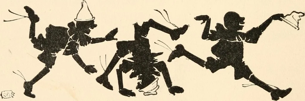 An illustration from Pinocchio : the tale of a puppet, 1911, leaf 191