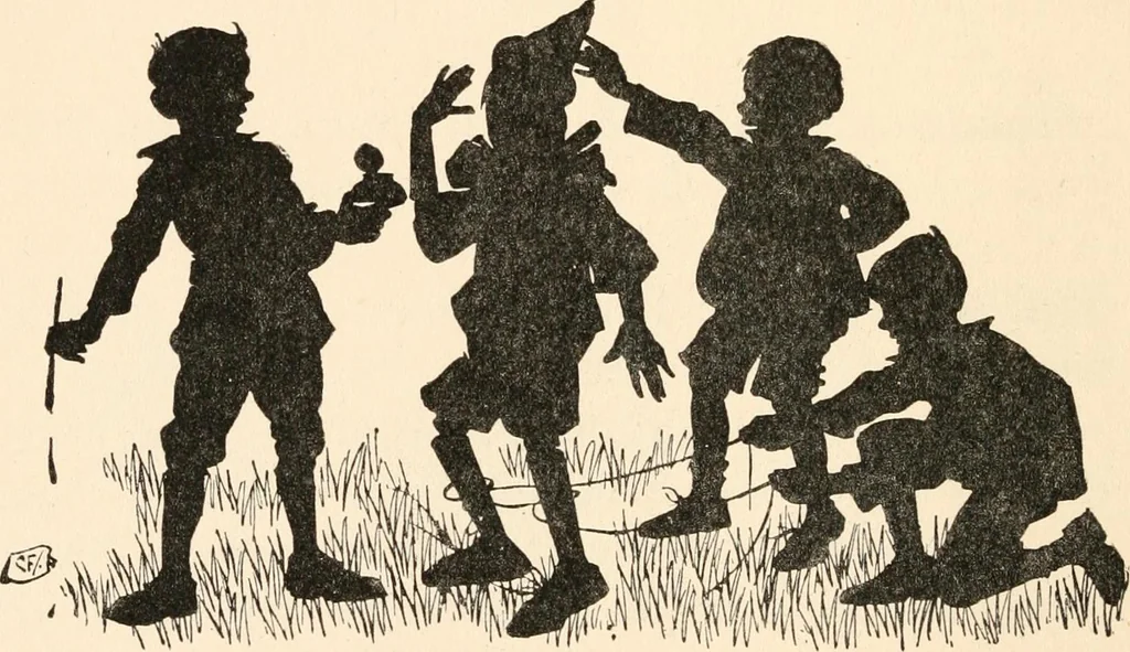 An illustration from Pinocchio : the tale of a puppet, 1911, leaf 193