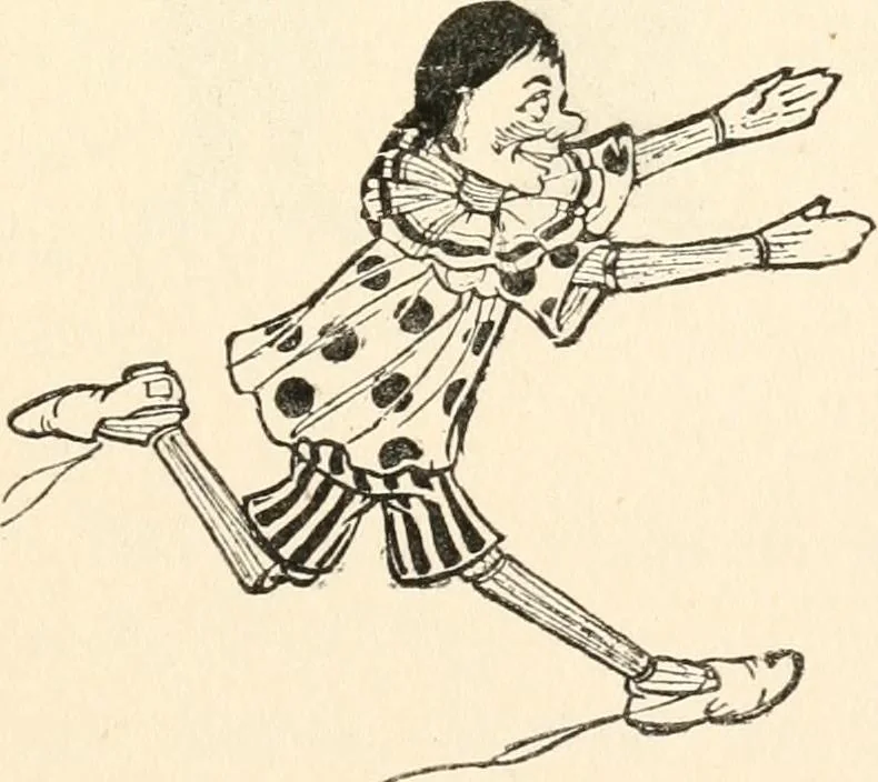 An illustration from Pinocchio : the tale of a puppet, 1911, leaf 196