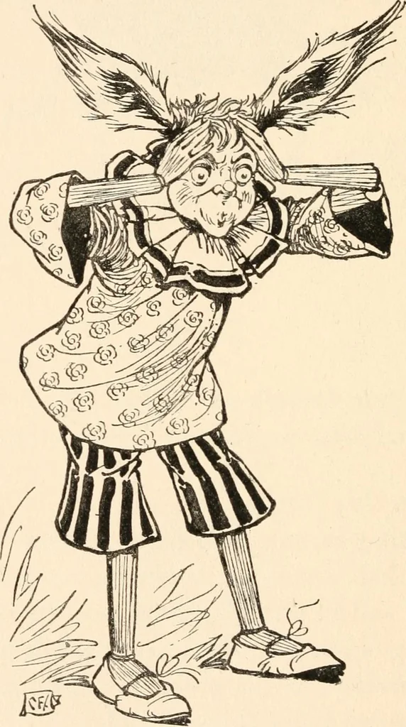 An illustration from Pinocchio : the tale of a puppet, 1911, leaf 255