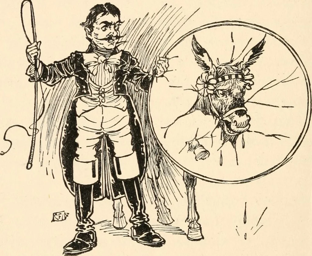 An illustration from Pinocchio : the tale of a puppet, 1911, leaf 273
