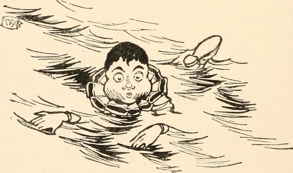 An illustration from Pinocchio : the tale of a puppet, 1911, leaf 297