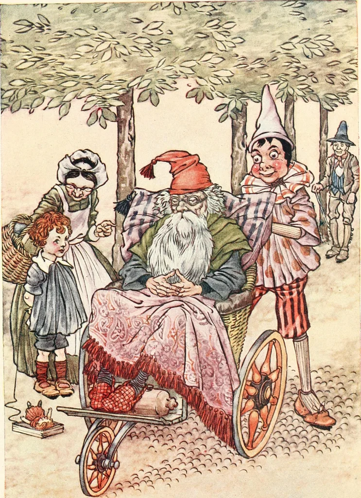 An illustration from Pinocchio : the tale of a puppet, 1911, leaf 306