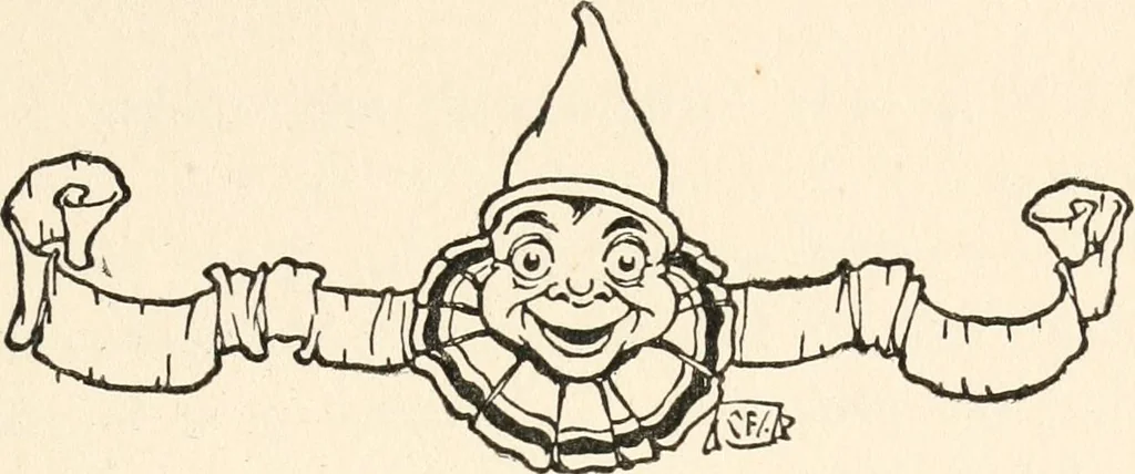 An illustration from Pinocchio : the tale of a puppet, 1911, leaf 70