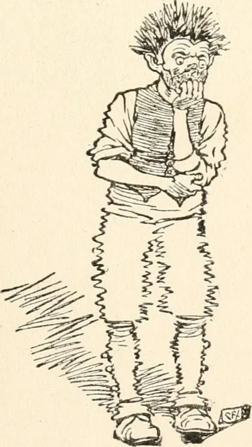 An illustration from Pinocchio : the tale of a puppet, 1911, leaf 74