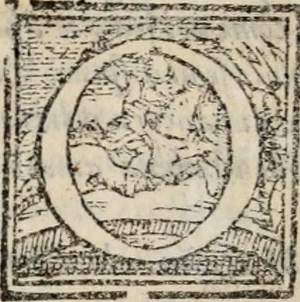 An illustration from Gli ingiusti sdegni. Comedia, 1560, leaf 107