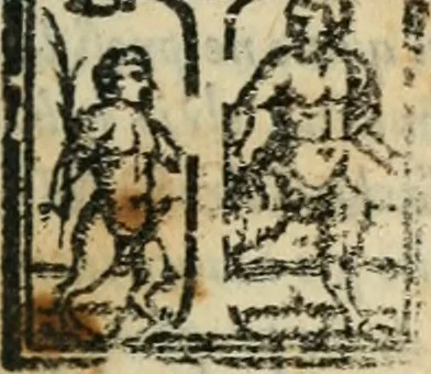 An illustration from Gli ingiusti sdegni. Comedia, 1560, leaf 12