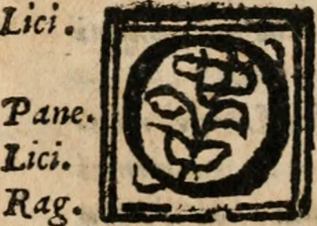 An illustration from Gli ingiusti sdegni. Comedia, 1560, leaf 33