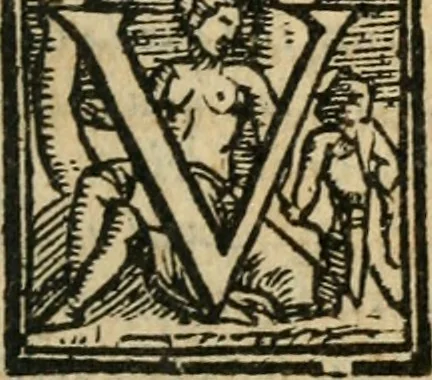 An illustration from Gli ingiusti sdegni. Comedia, 1560, leaf 42