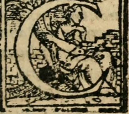 An illustration from Gli ingiusti sdegni. Comedia, 1560, leaf 66