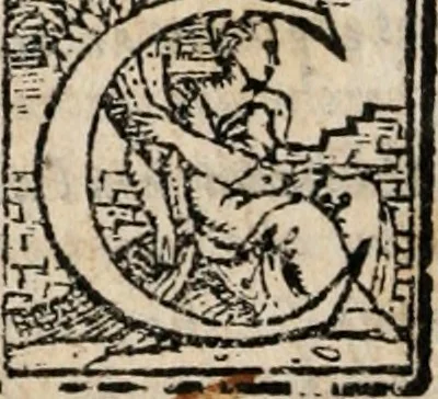 An illustration from Gli ingiusti sdegni. Comedia, 1560, leaf 79