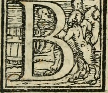 An illustration from Gli ingiusti sdegni. Comedia, 1560, leaf 82