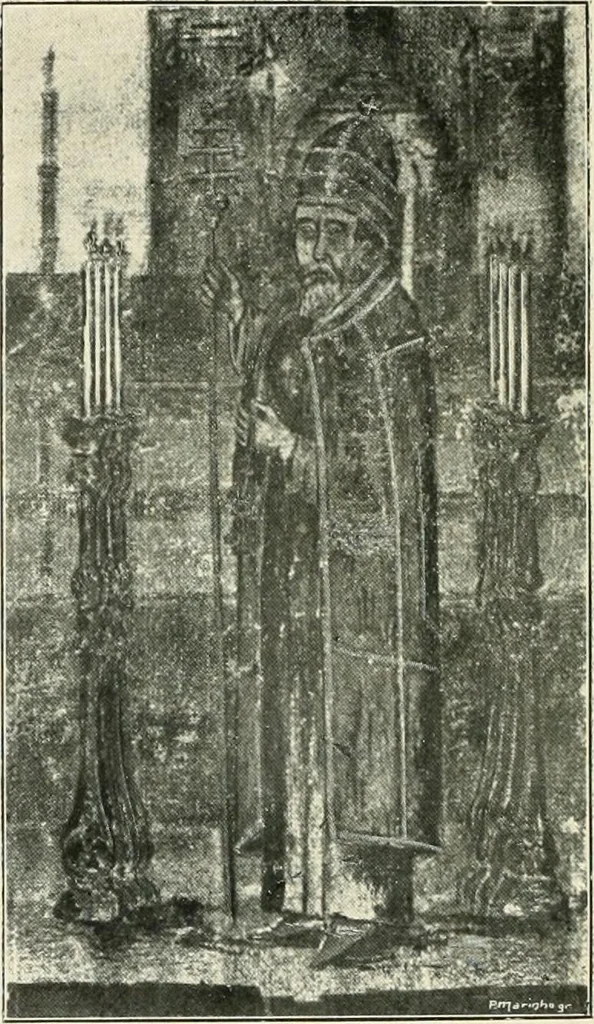An illustration from Pintores e poetas de rilhafolles, 1900, leaf 35