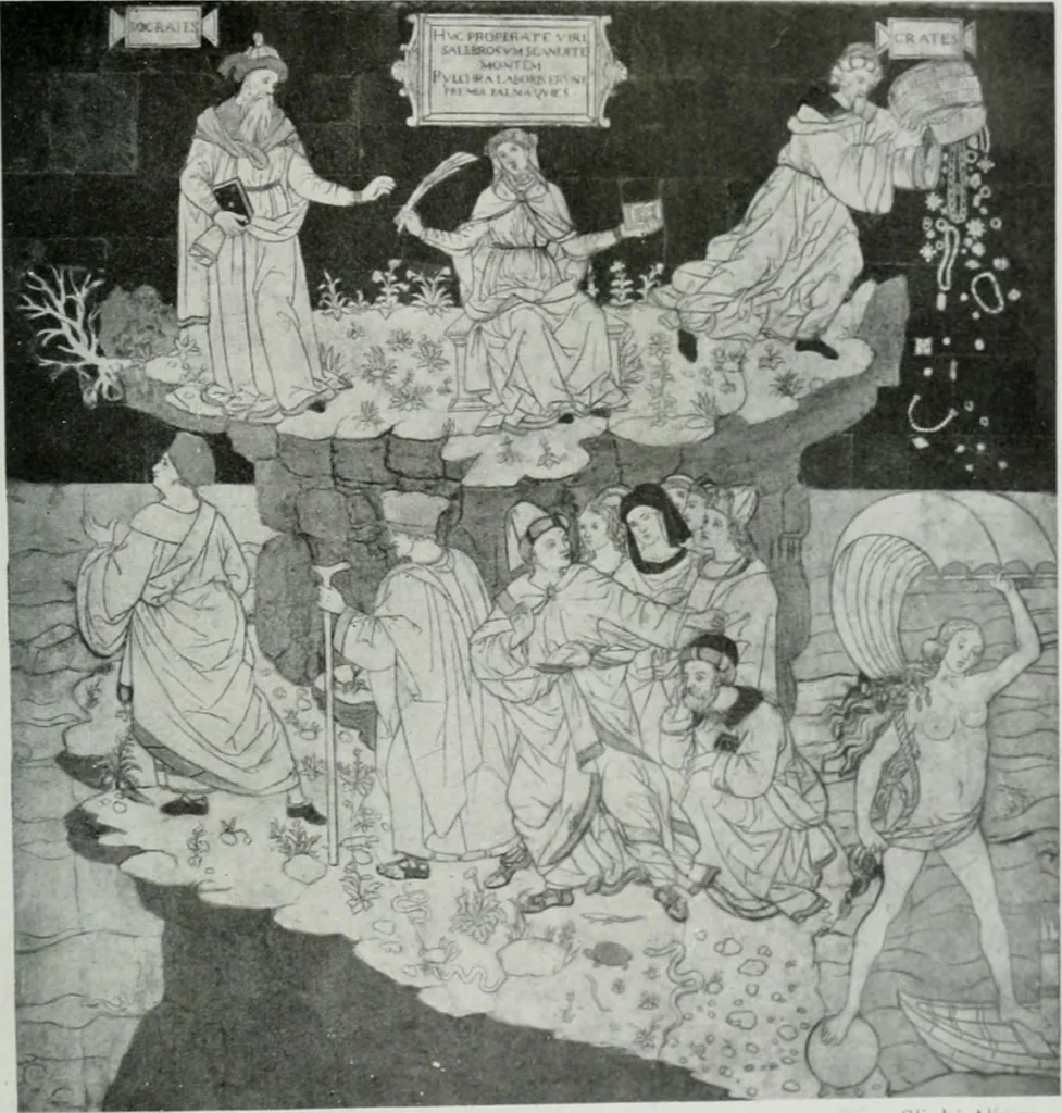 An illustration from Pinturicchio : biographie critique, 1908, leaf 122