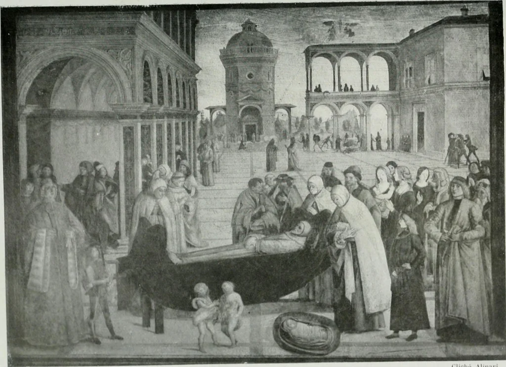 An illustration from Pinturicchio : biographie critique, 1908, leaf 22