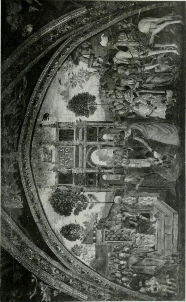 An illustration from Pinturicchio : biographie critique, 1908, leaf 38