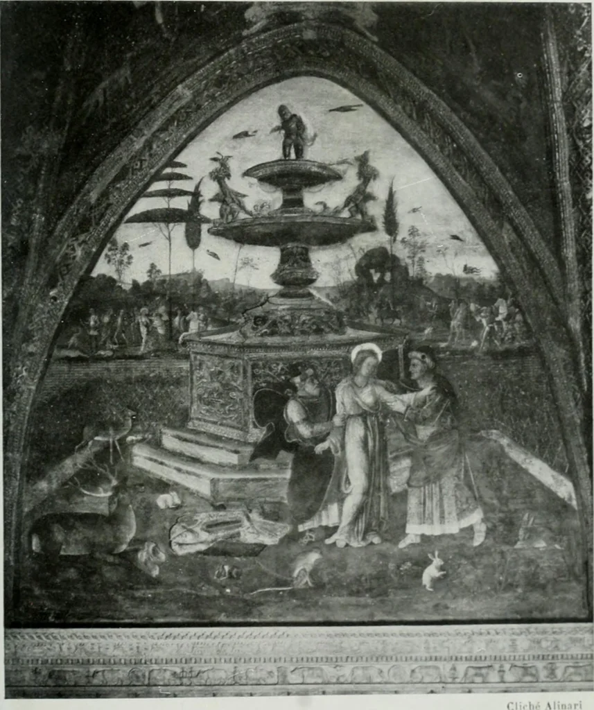 An illustration from Pinturicchio : biographie critique, 1908, leaf 46