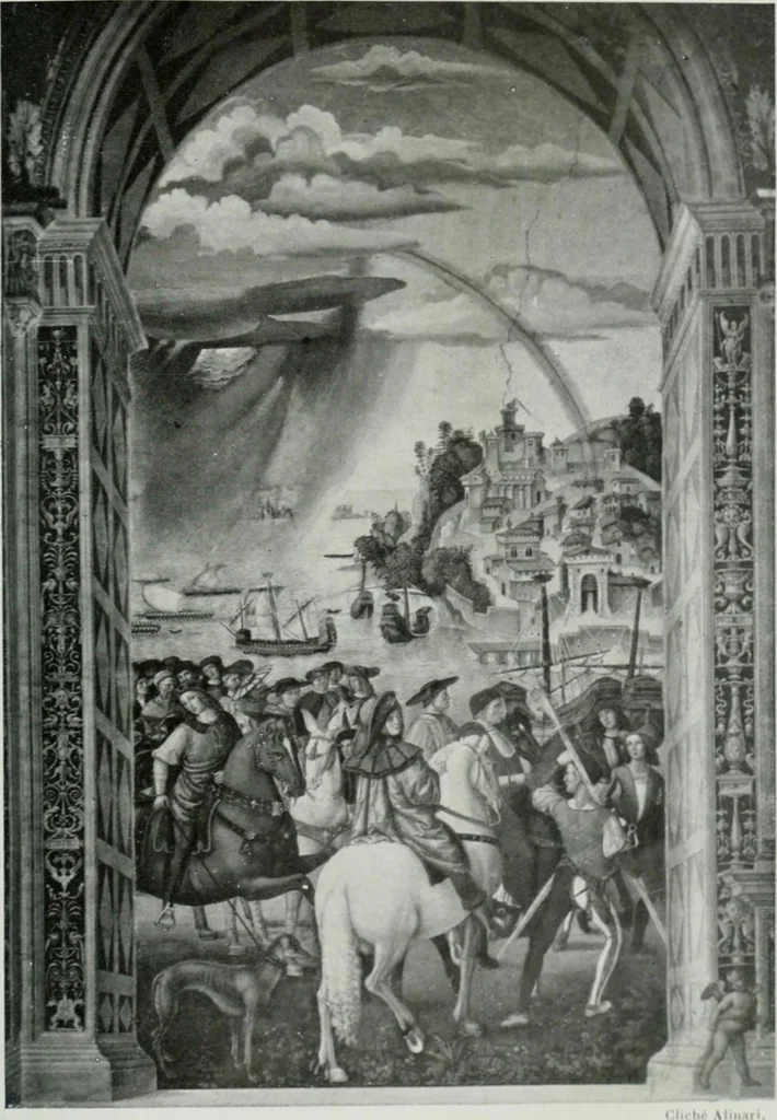 An illustration from Pinturicchio : biographie critique, 1908, leaf 90