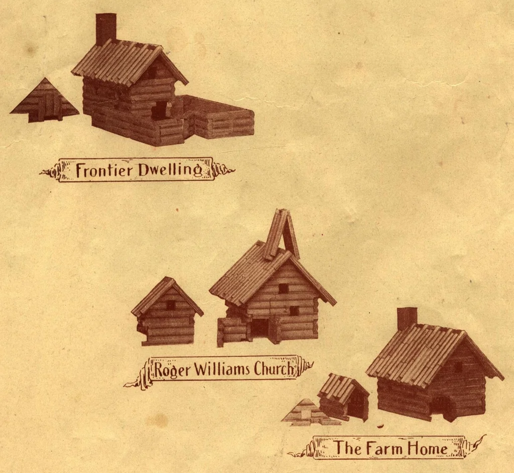 An illustration from Boys and girls pioneer builders., 1930, leaf 2