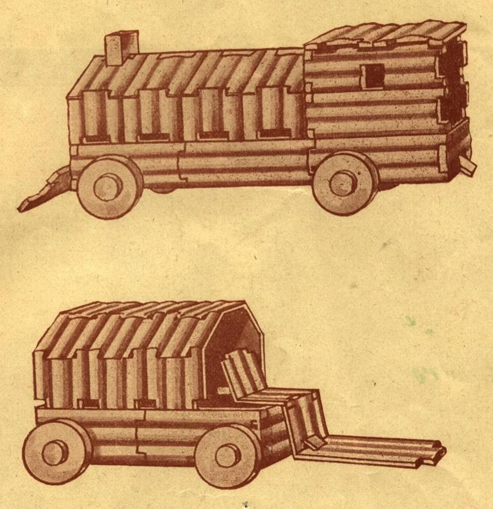 An illustration from Boys and girls pioneer builders., 1930, leaf 3