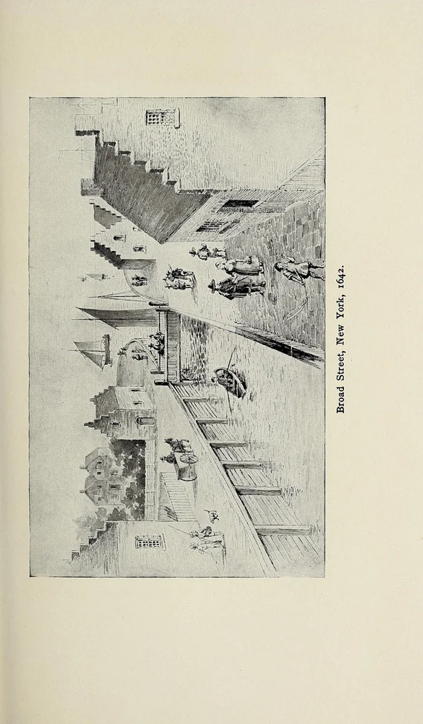 An illustration from The pioneer mothers of America; a record of the more notable women of the early days of the country, and particularly of the colonial and revolutionary periods, by Harry Clinton Green and Mary Wolcott Green .., 1912, leaf 221
