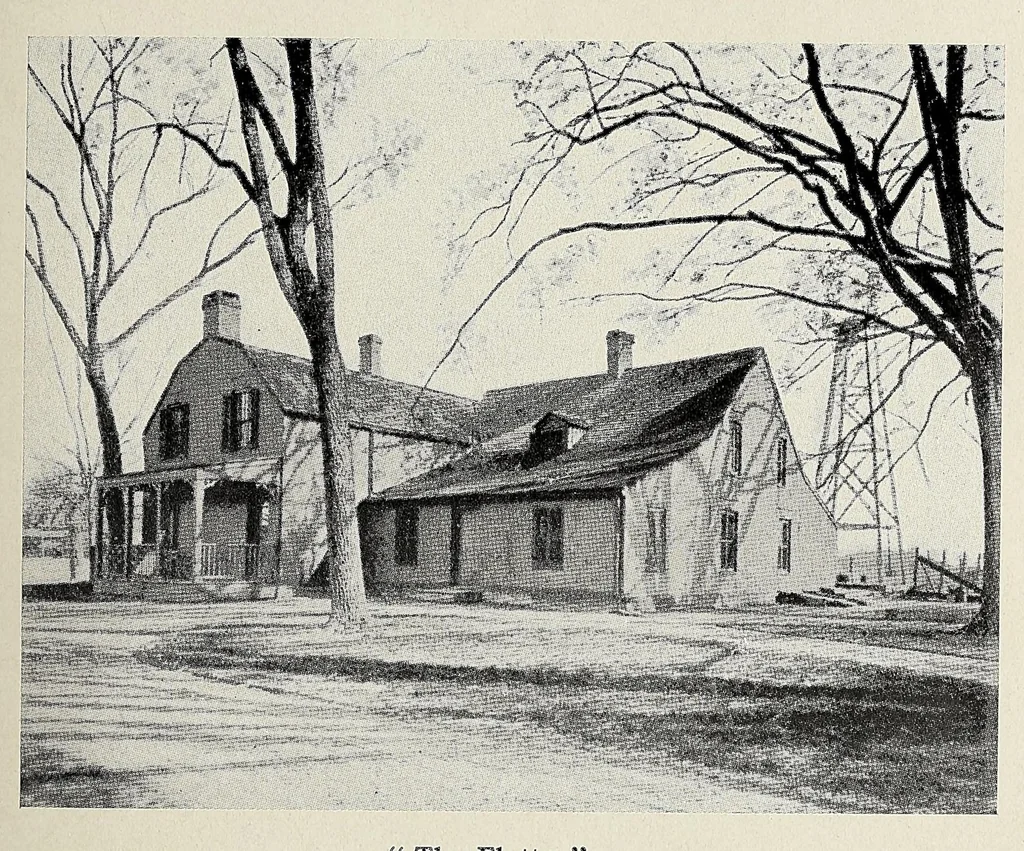An illustration from The pioneer mothers of America; a record of the more notable women of the early days of the country, and particularly of the colonial and revolutionary periods, by Harry Clinton Green and Mary Wolcott Green .., 1912, leaf 121