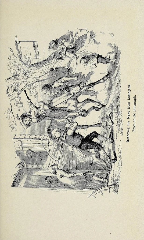 An illustration from The pioneer mothers of America; a record of the more notable women of the early days of the country, and particularly of the colonial and revolutionary periods, by Harry Clinton Green and Mary Wolcott Green .., 1912, leaf 27