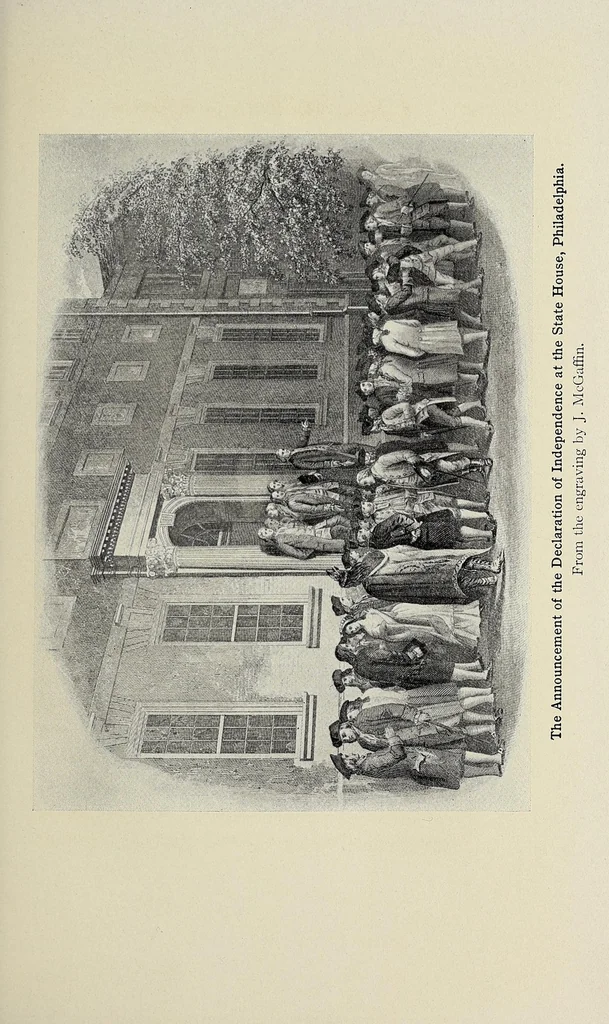 An illustration from The pioneer mothers of America; a record of the more notable women of the early days of the country, and particularly of the colonial and revolutionary periods, by Harry Clinton Green and Mary Wolcott Green .., 1912, leaf 27