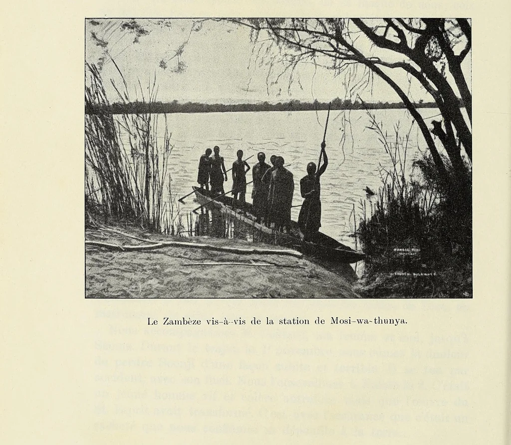 An illustration from Pionniers parmi les ma-Rotse, 1903, leaf 200