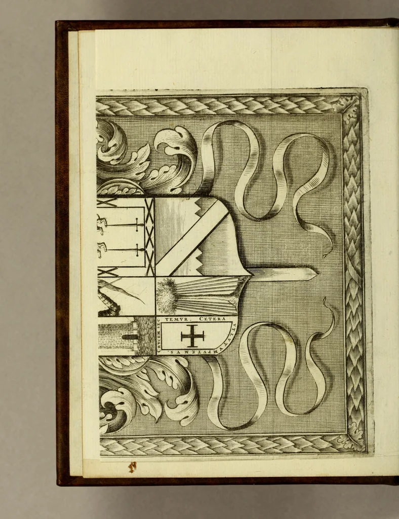 An illustration from Piratas de la America, : y luz à la defensa de las costas de Indias Occidentales. ..., 1681, leaf 8