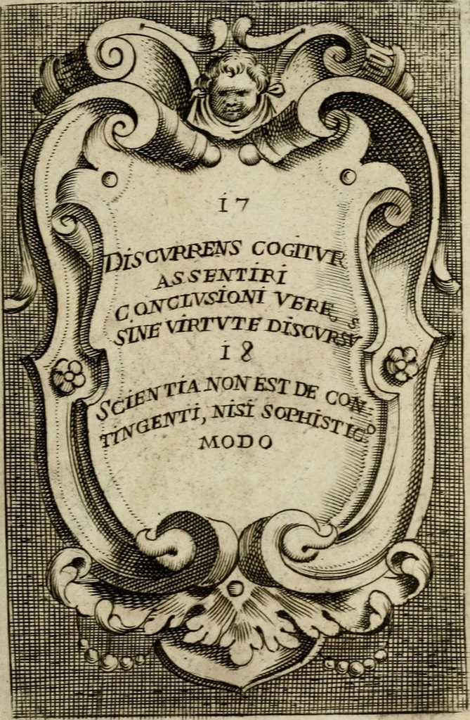 An illustration from Piscatio philosophica : Excellentiae Ill[ustrissi]me ac Reuerendissime D.D. Georgii Cornelii, Ecclesie Patauine Episcopi dicata, 1662, leaf 28