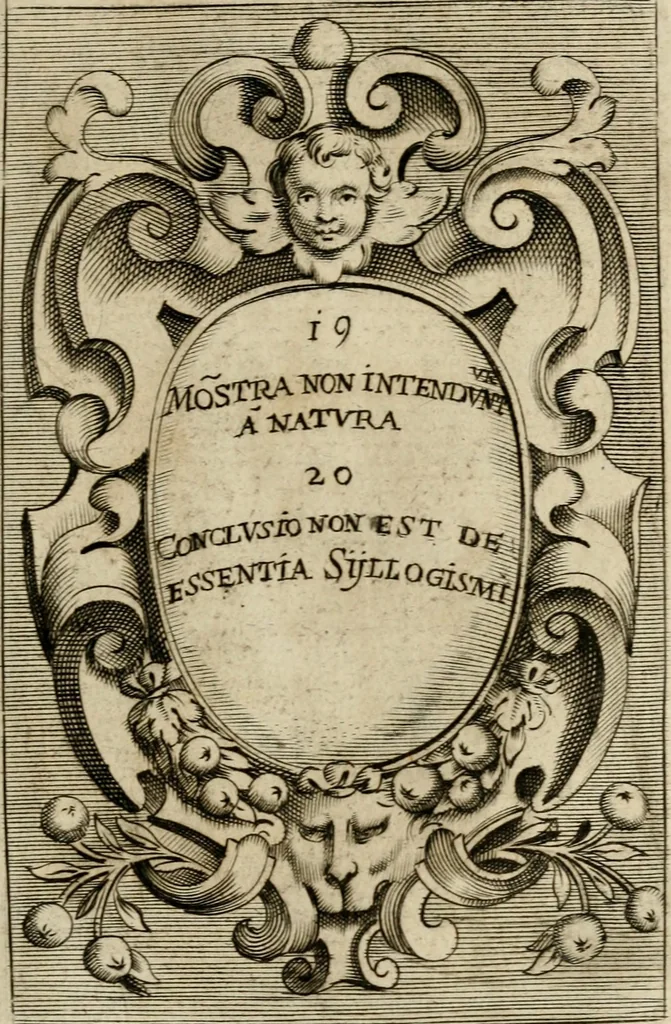 An illustration from Piscatio philosophica : Excellentiae Ill[ustrissi]me ac Reuerendissime D.D. Georgii Cornelii, Ecclesie Patauine Episcopi dicata, 1662, leaf 30