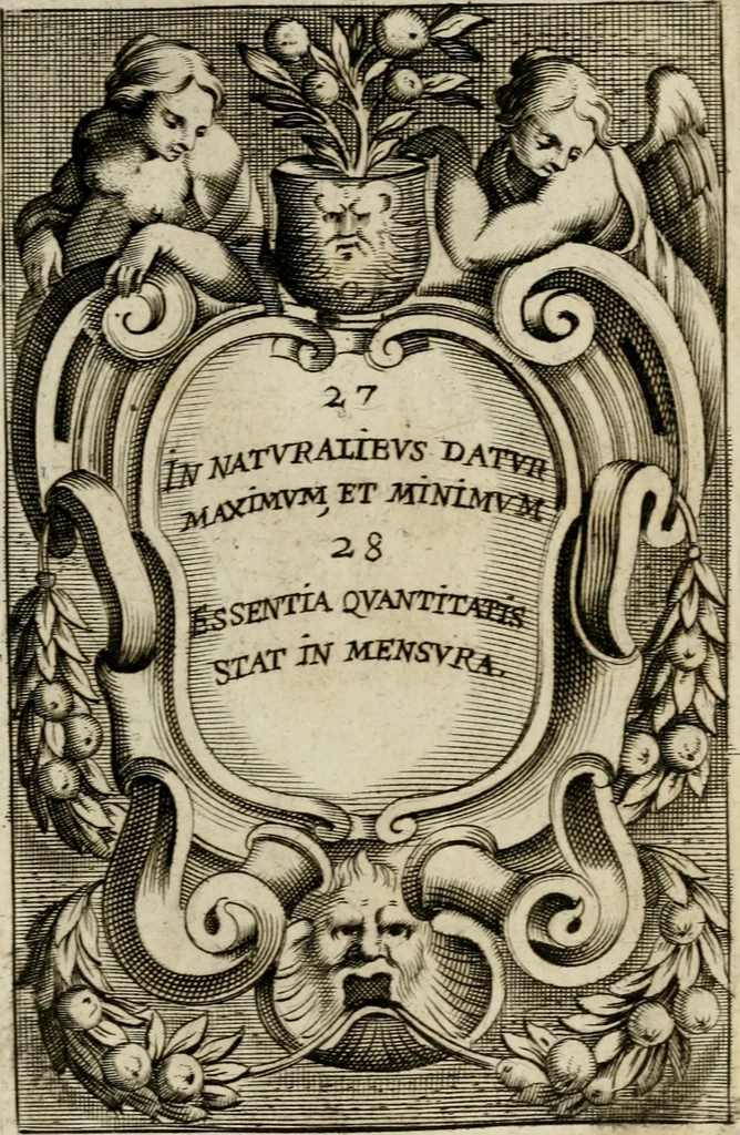 An illustration from Piscatio philosophica : Excellentiae Ill[ustrissi]me ac Reuerendissime D.D. Georgii Cornelii, Ecclesie Patauine Episcopi dicata, 1662, leaf 38